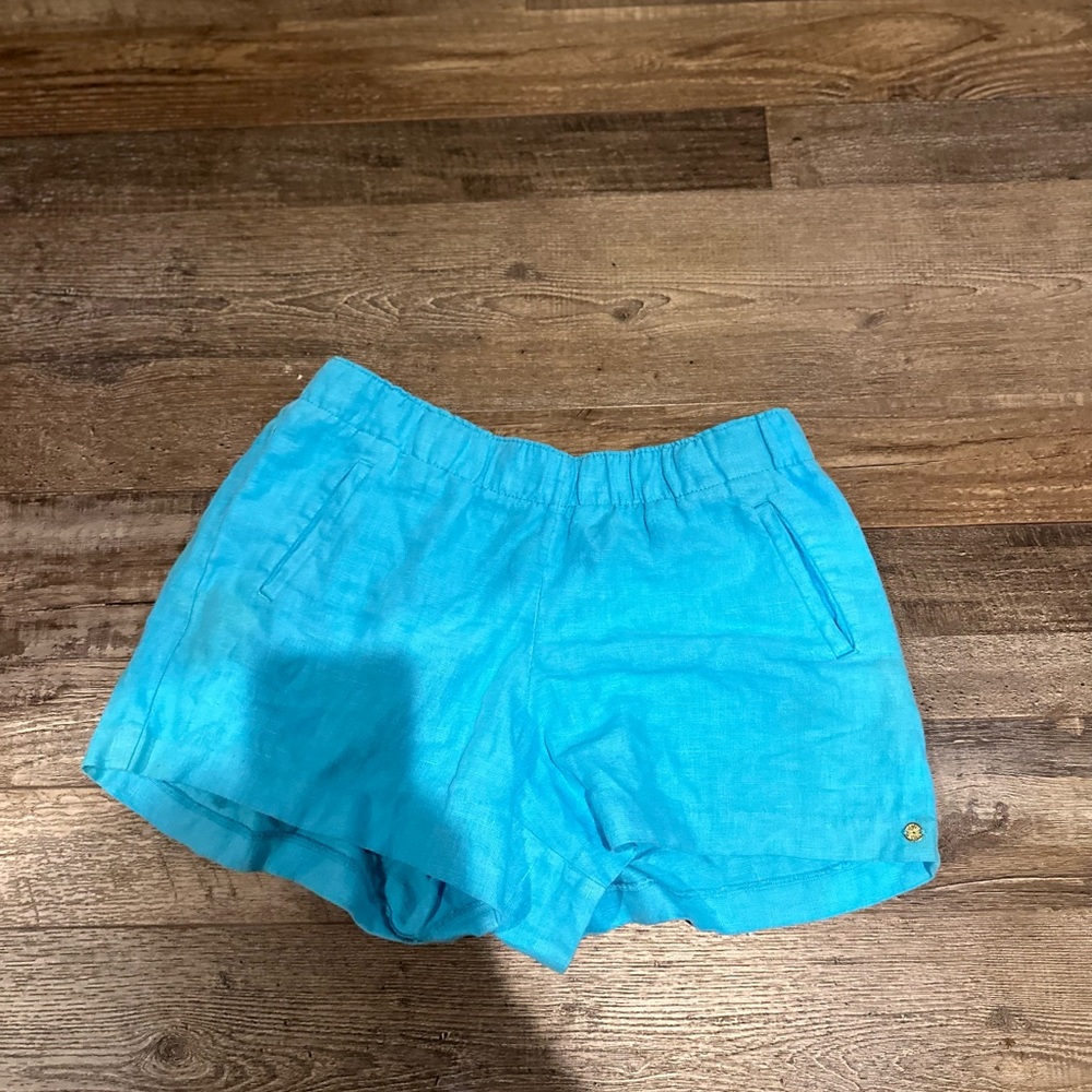 Lilly Pulitzer Linen Shorts size Medium